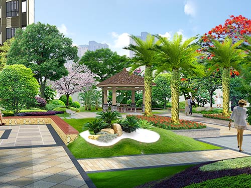 石灣嘉福臻園園林景觀工程規(guī)劃設(shè)計