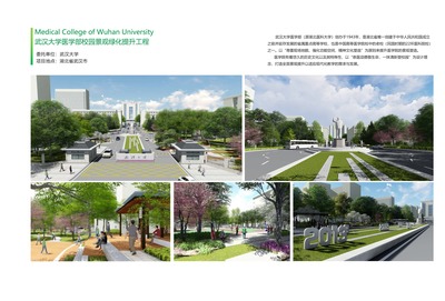武漢大學(xué)醫(yī)學(xué)部校園景觀綠化提升工程