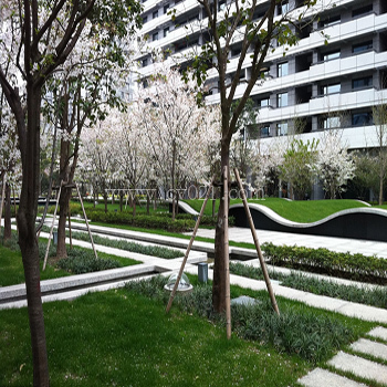 上海綠化景觀公司、上海庭院景觀工程、上海庭院景觀設計、上海小區綠化 .