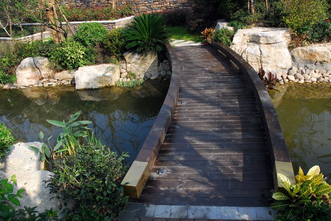 上海景瑞望府 新古典 住宅 別墅 木橋 景觀亭 景觀設計(SED新西林景觀國際,受邀加入ASLA協會,擁有風景園林工程設計專項甲級,業務范圍:住宅及社區設計、酒店及度假設計、養老地產及產業園區設計、商業地產設計、城市及空間設計、城市規劃設計)